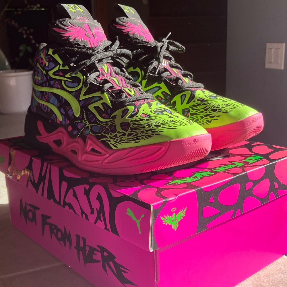 LaMelo Ball X PUMA basketball shoes